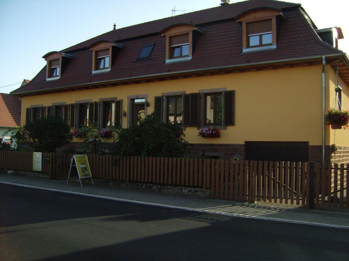 Chez Monika Appartement Monswiller Buitenkant foto